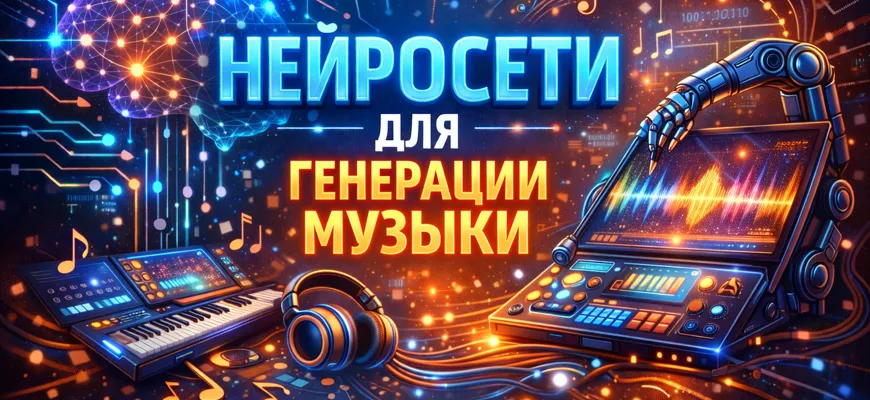 Нейросети для генерации музыки