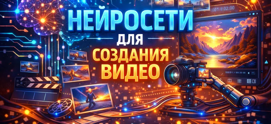 Нейросети для создания видео