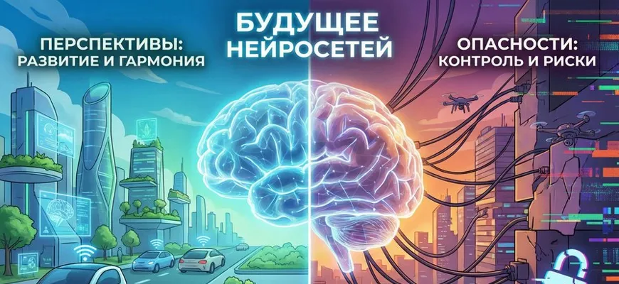 Будущее нейросетей: перспективы и опасности
